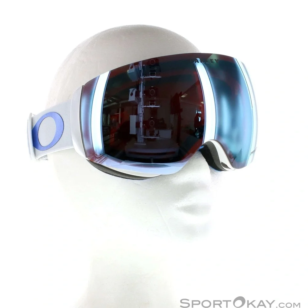 Oakley Flight Deck XM Goggles Lindsay Vonn Glacier Blue/Prizm Sapphire Iridium M